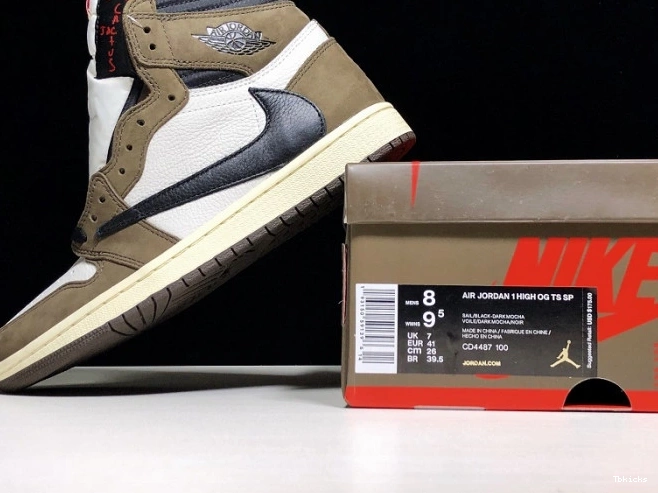 Cheap TBK - Retro Travis 'Mocha' 100 High x Air OG Scott Jordan CD4487 1 0804
